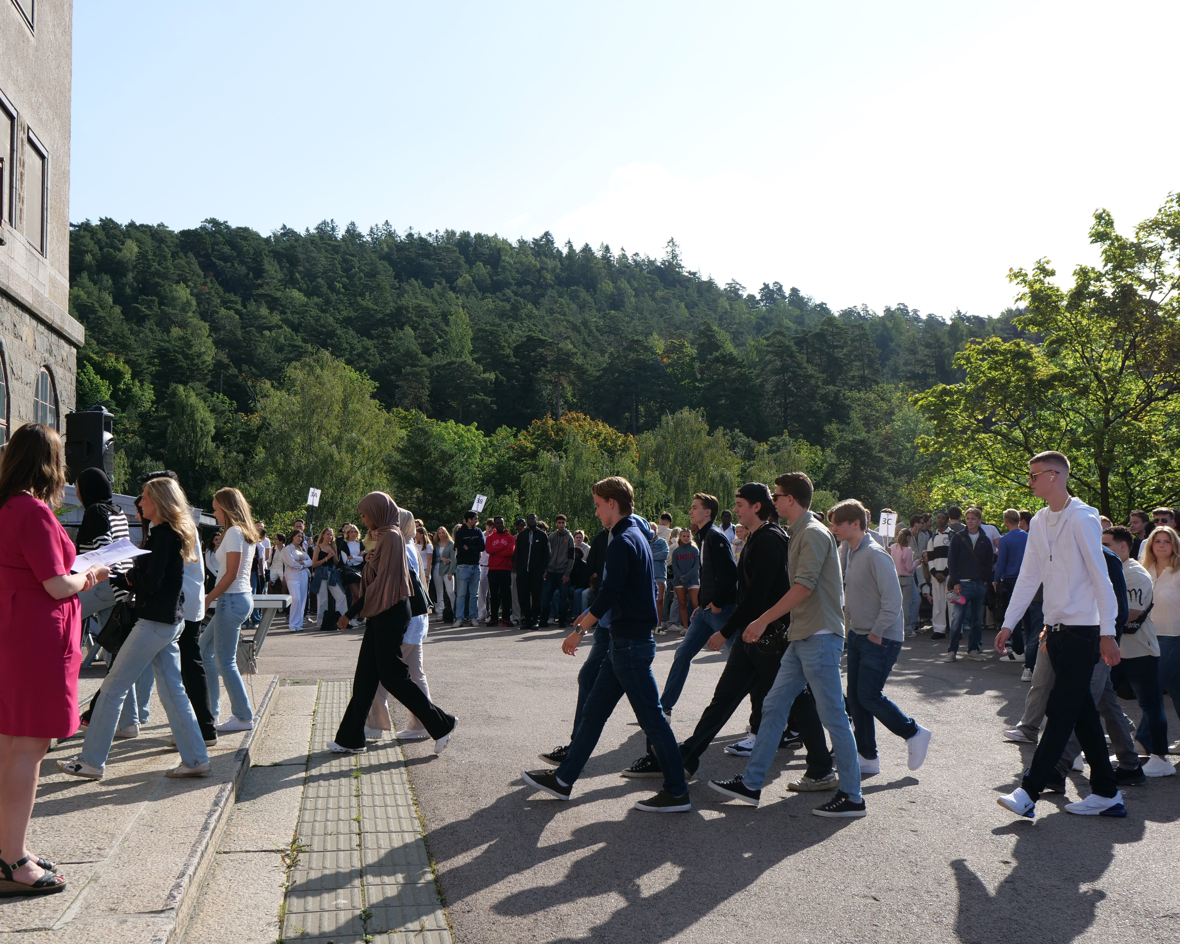 Første skoledag på Kongshavn 2023