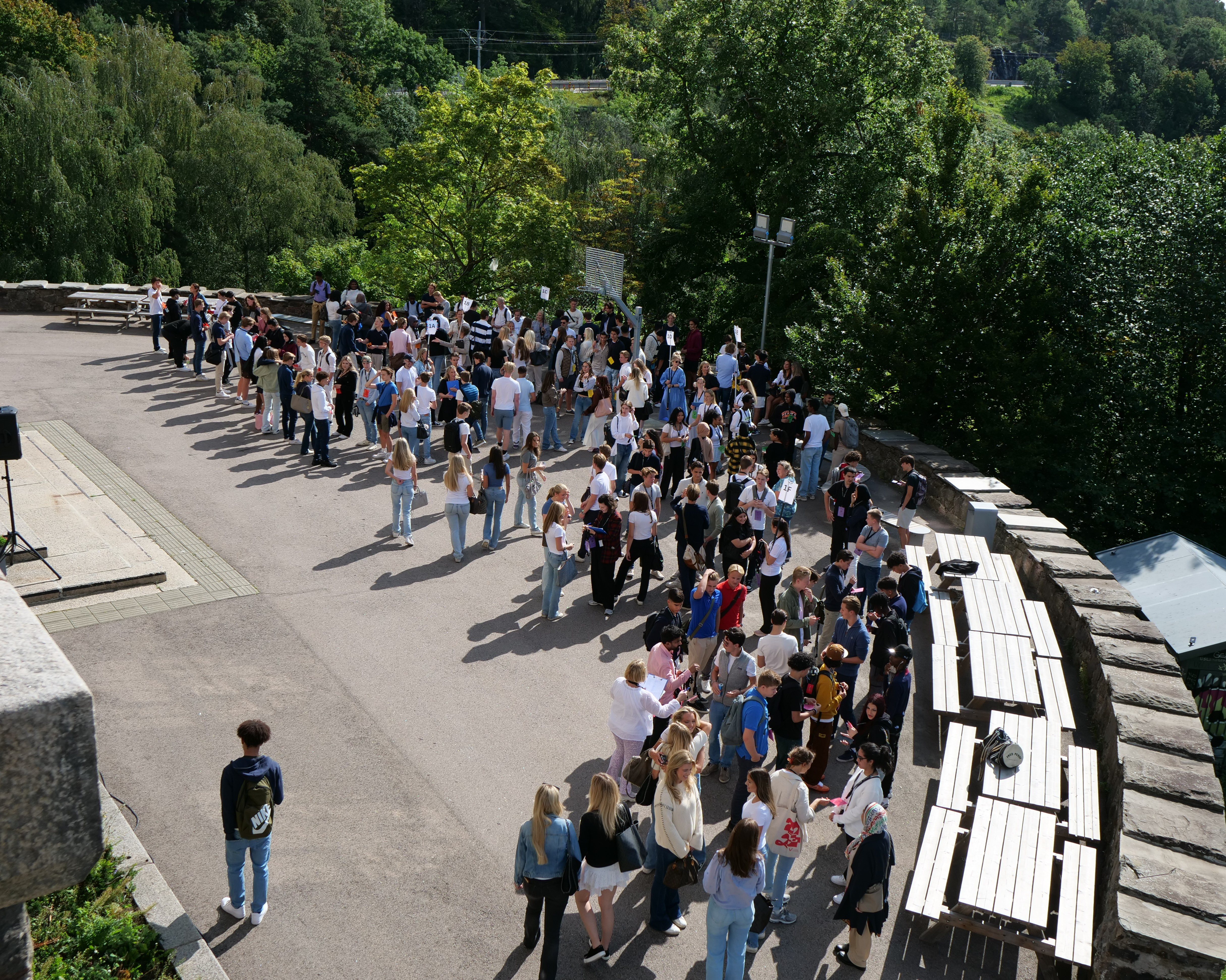 Første skoledag på Kongshavn 2023
