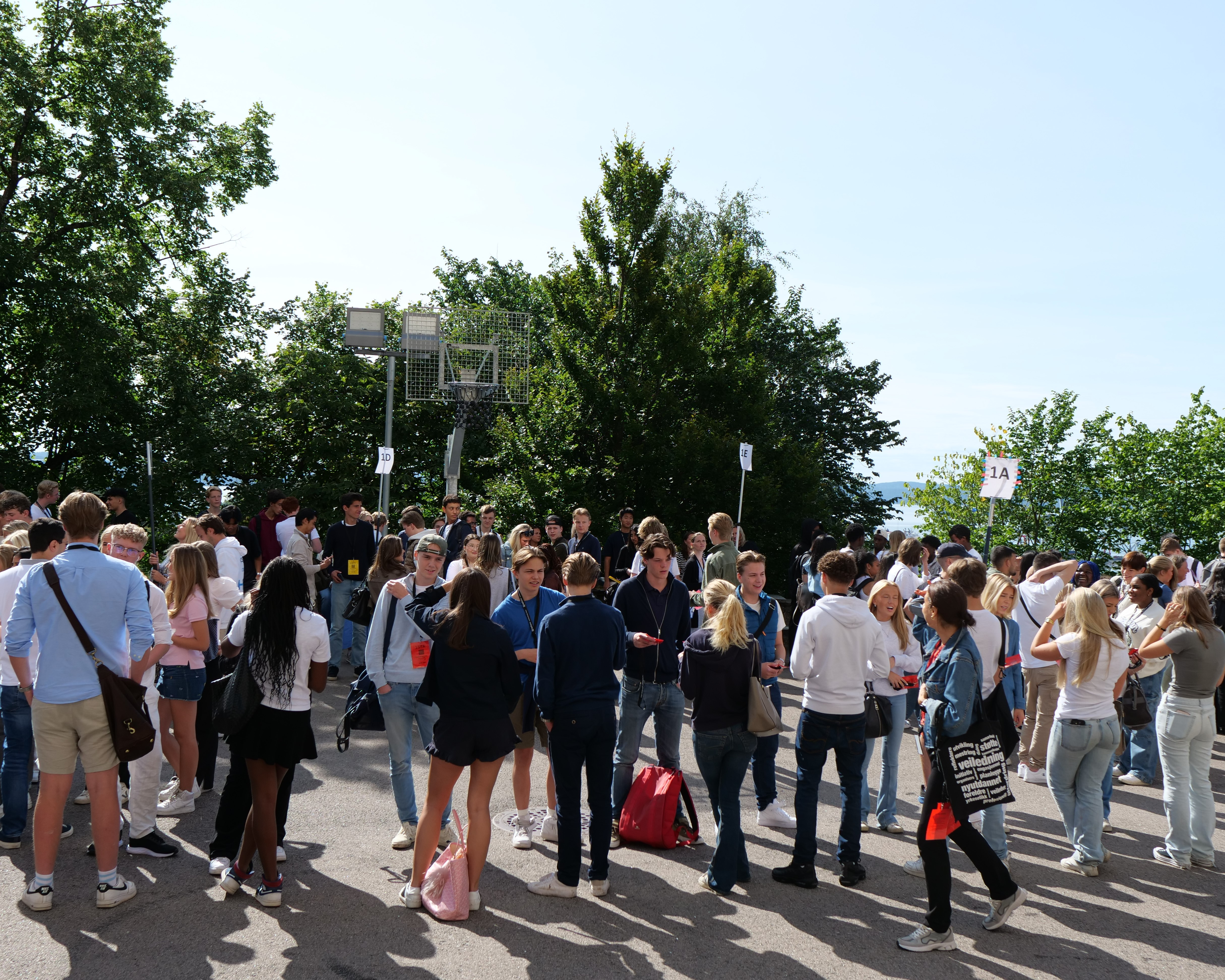 Første skoledag på Kongshavn 2023