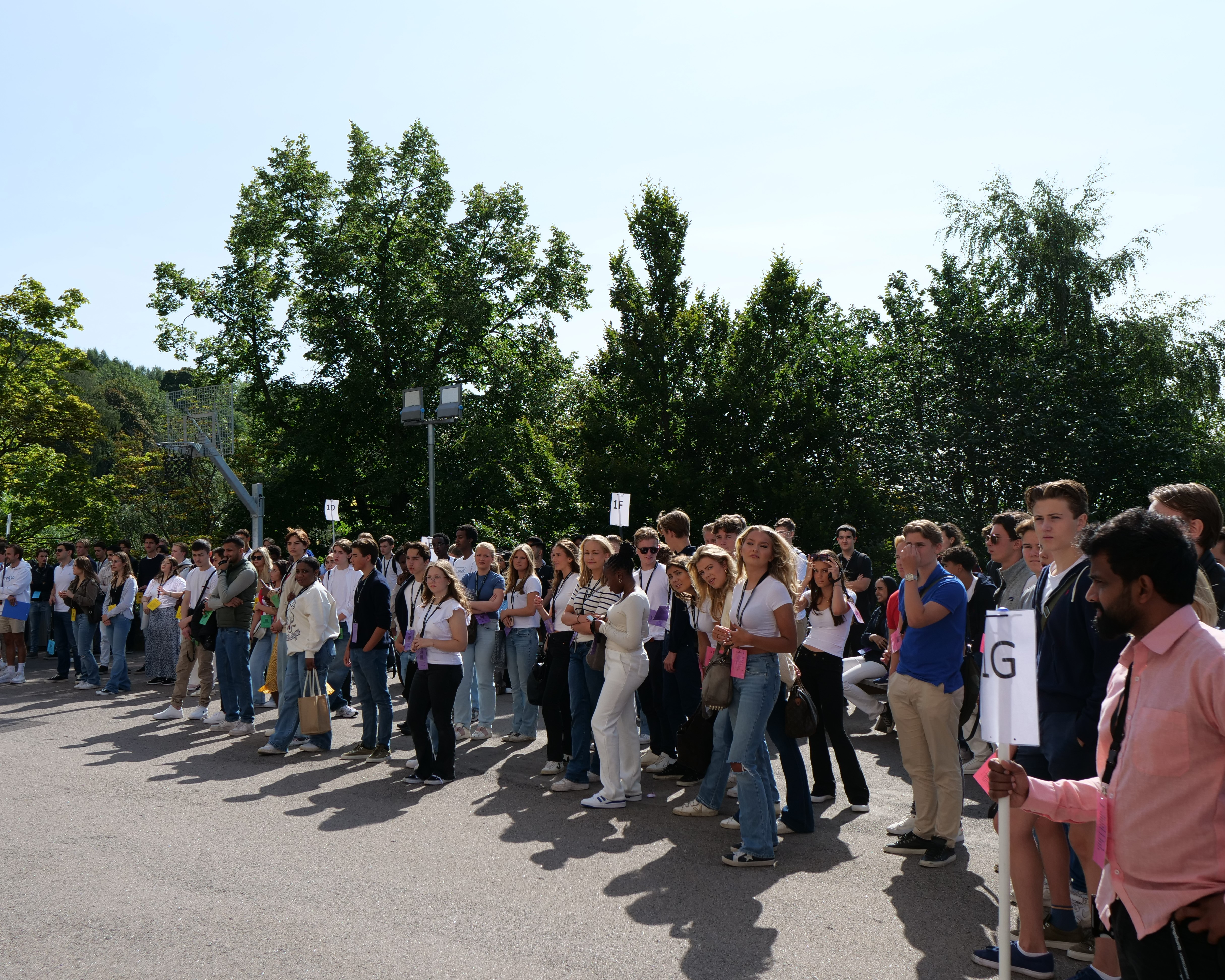Første skoledag på Kongshavn 2023