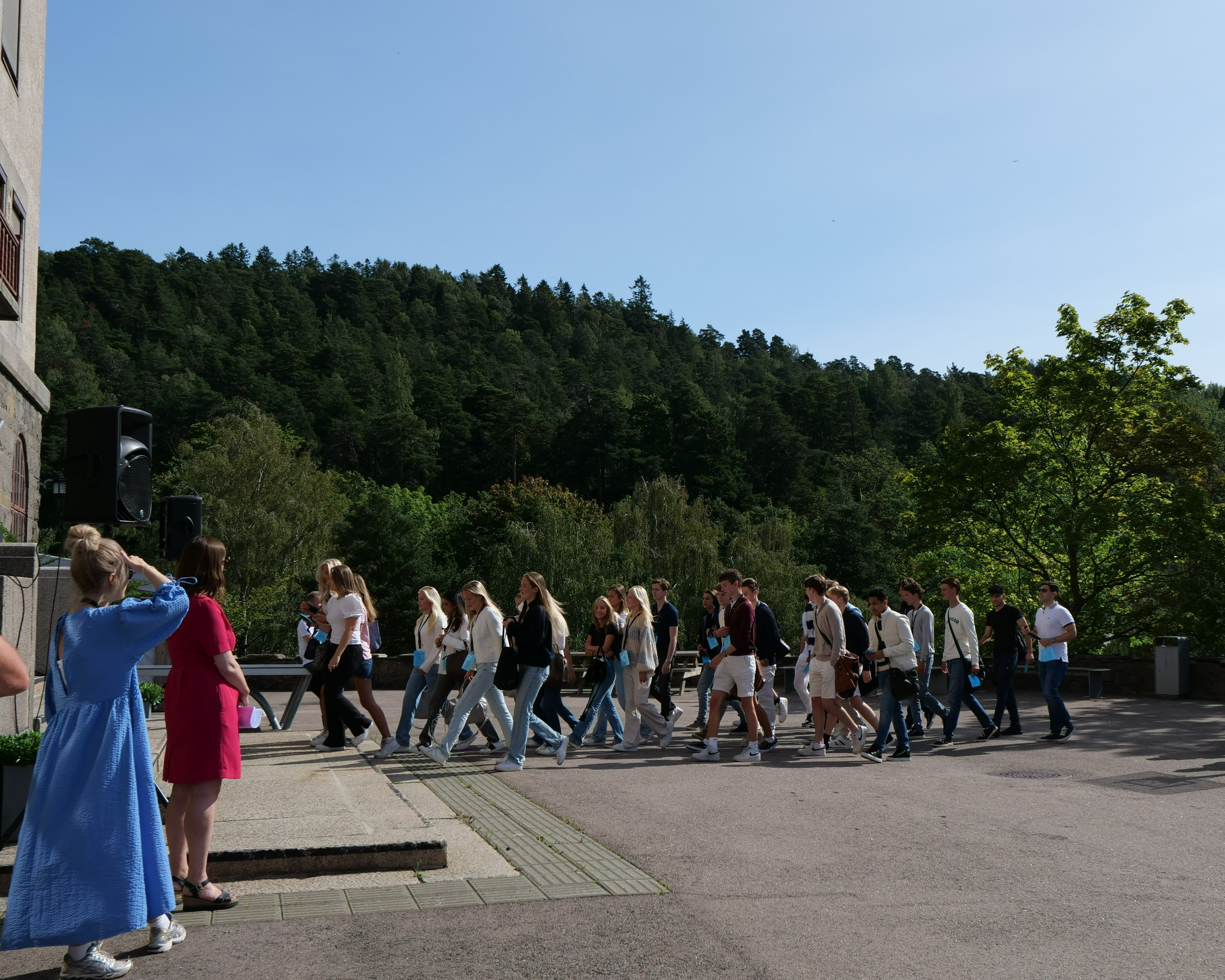 Første skoledag på Kongshavn 2023