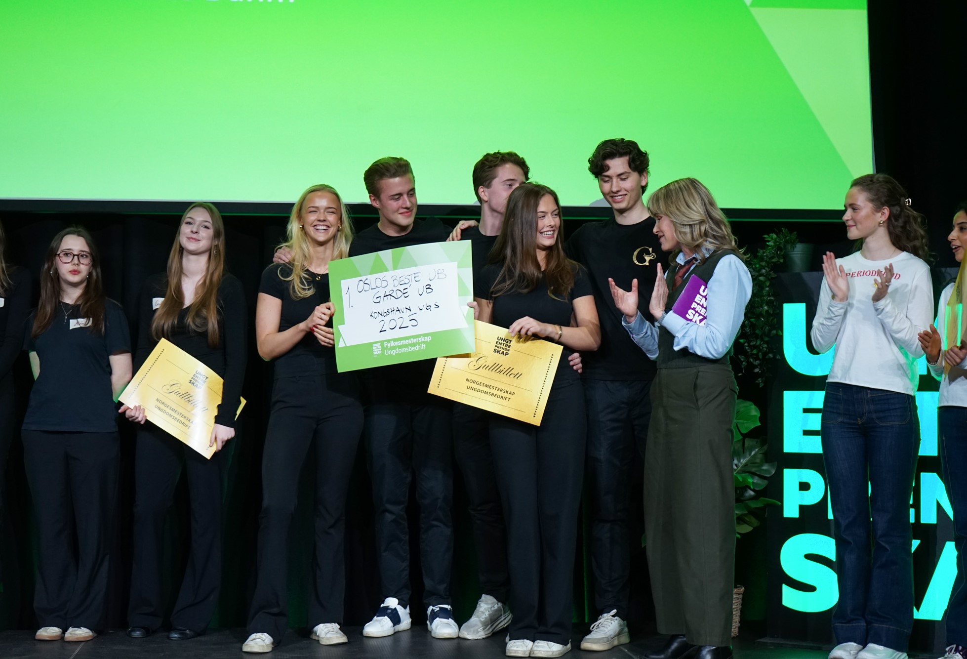 En gruppe personer som har sertifikater