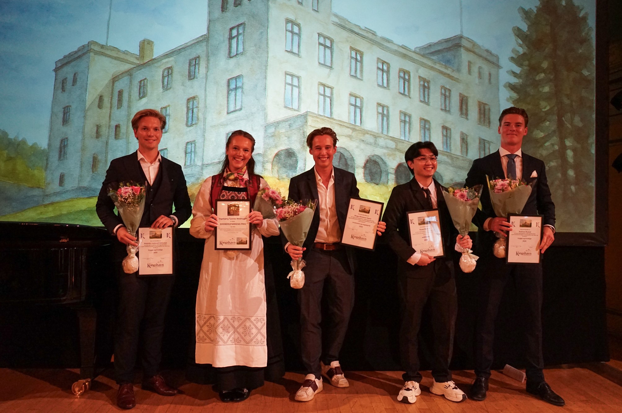 En gruppe personer som har sertifikater