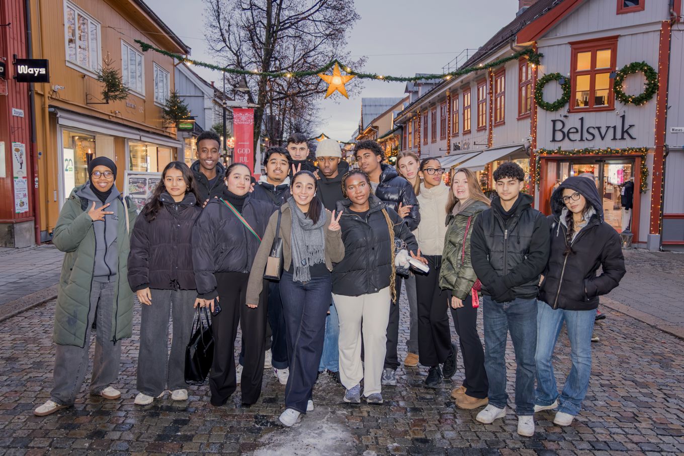 2STE på tur til Lillehammer i desember 2025