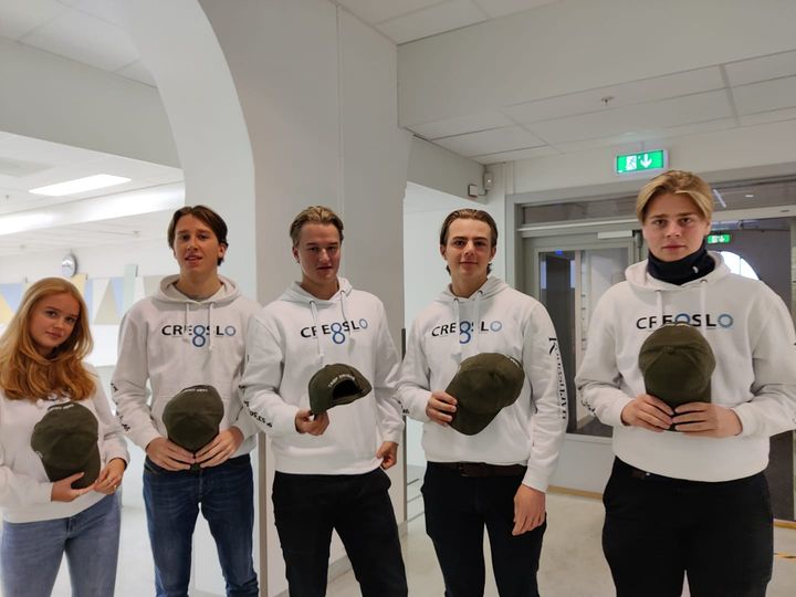 En av skolens ungdomsbedrifter - fra Cr8klassen som satser på entreprenørskap! UB