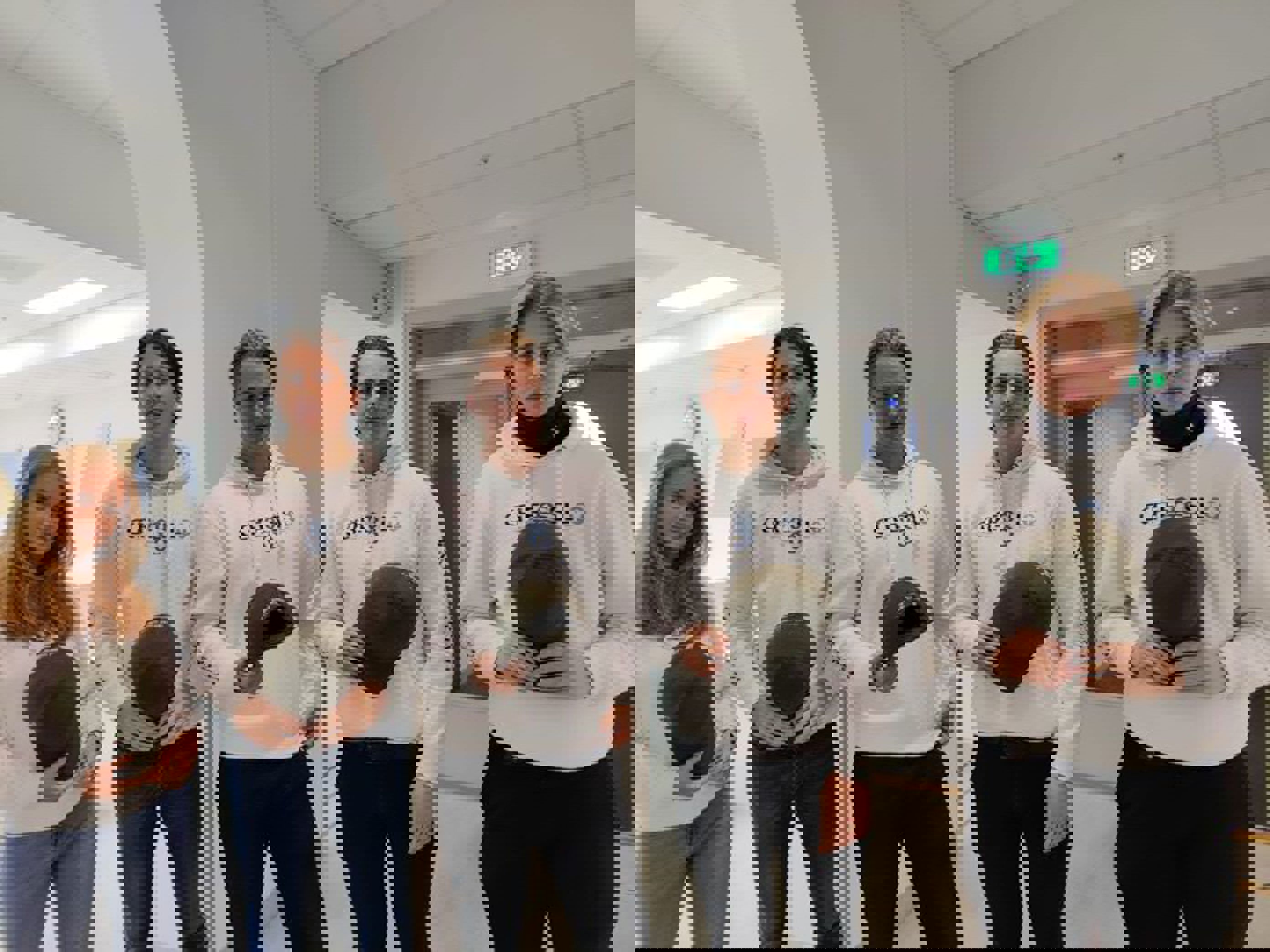 Foto: En av skolens ungdomsbedrifter - fra Cr8klassen som satser på entreprenørskap! UB