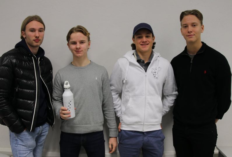 En av mange ungdomsbedrifter ved skolen  UB