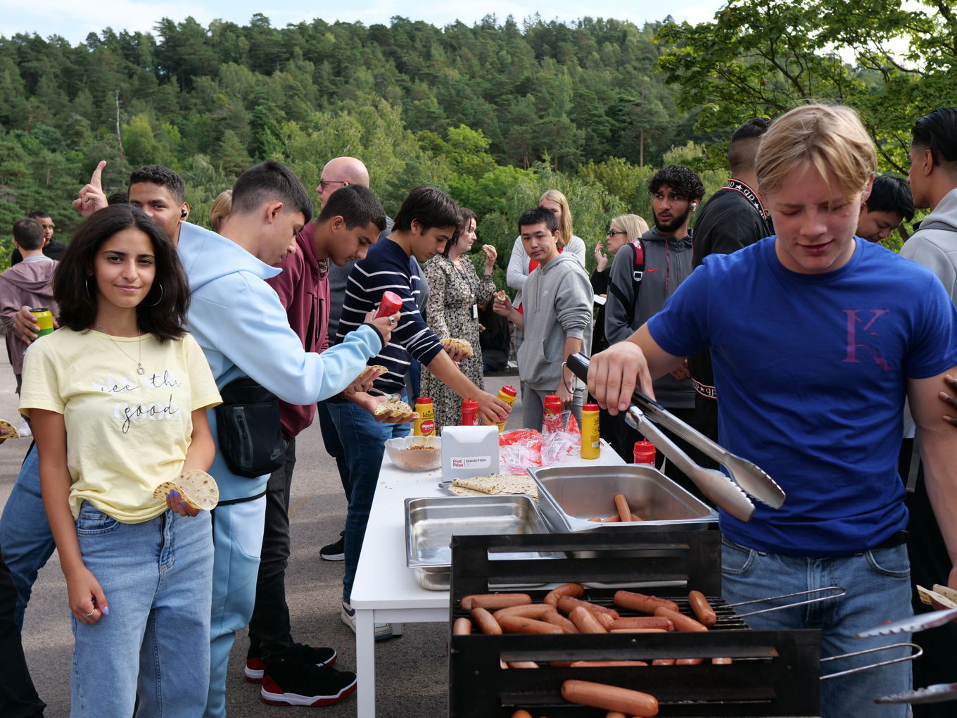 Elever på Kongshavn