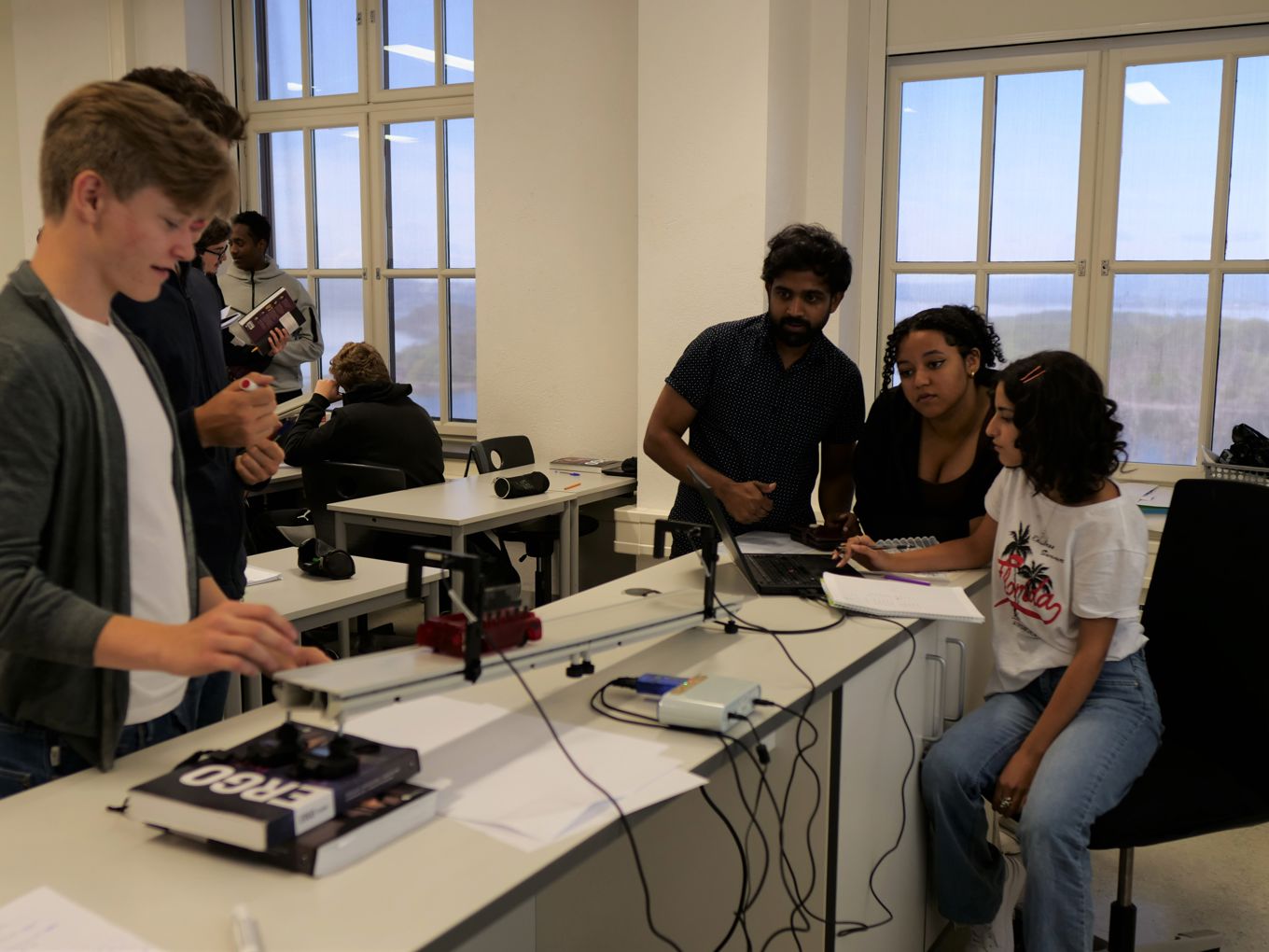 Elever på Kongshavn