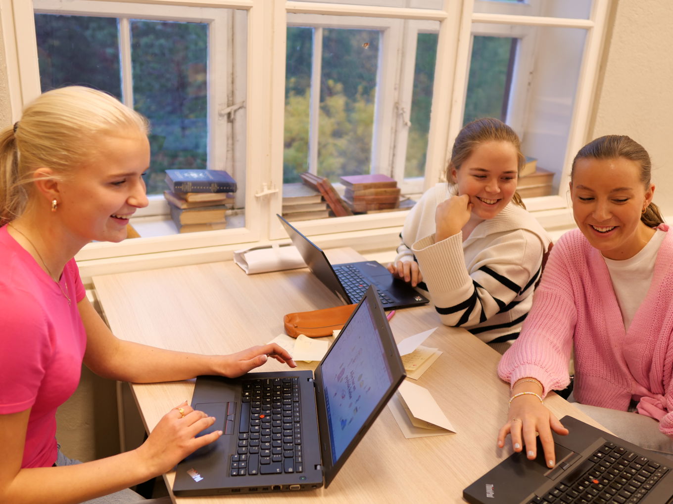 Elever på Kongshavn