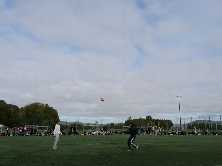 Elever på idrettsdag Elever på idrettsdag