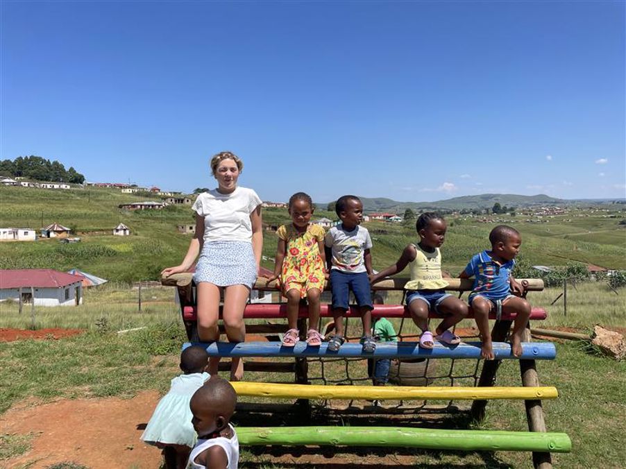 Besøk i barnehagen Lidokuhle