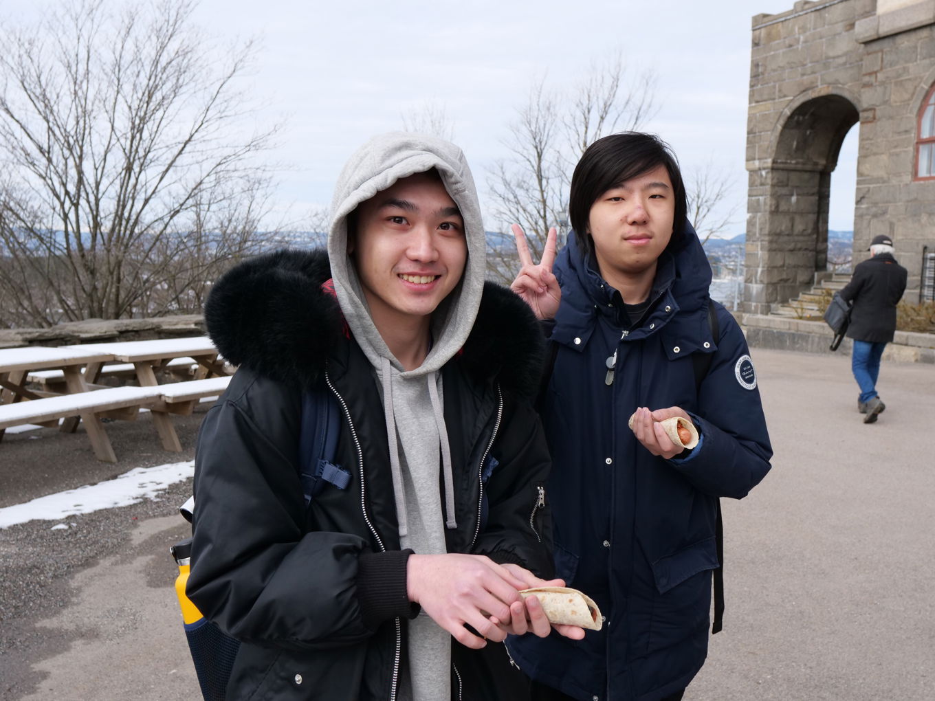 Grilling i skolegården påske 2023