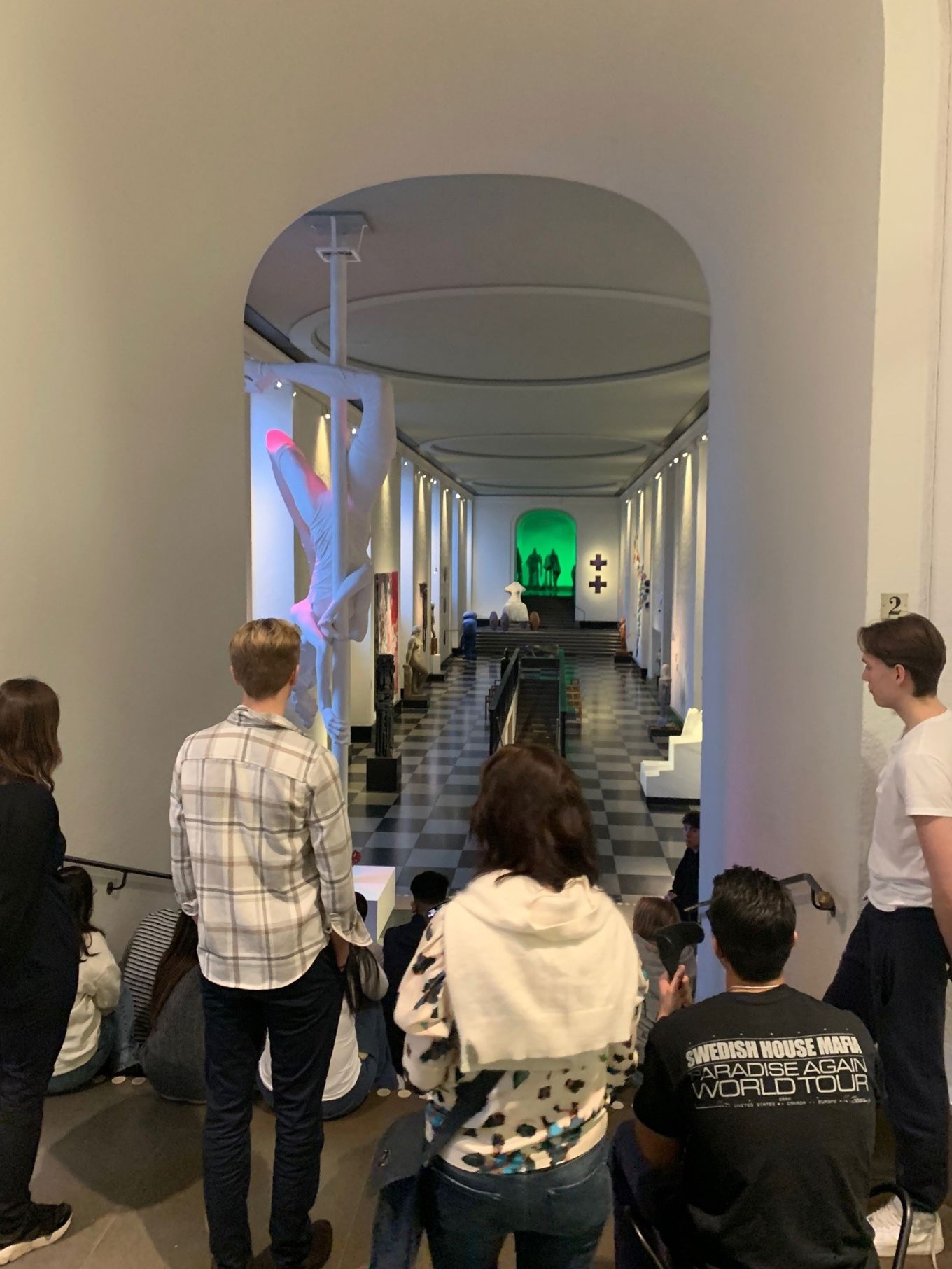 Elever på Göteborgs Konstmuseum Elever på Göteborgs Konstmuseum